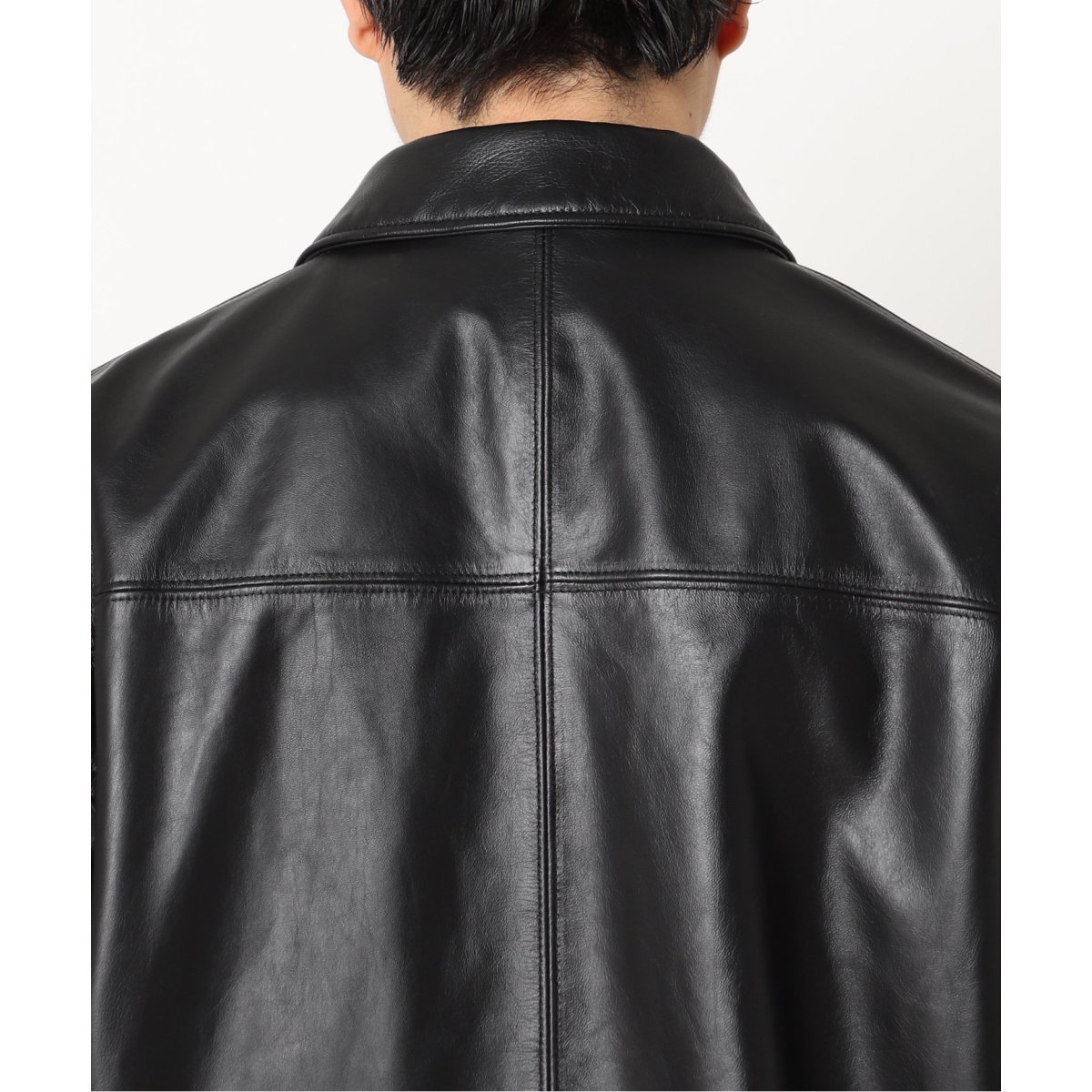 予約》lamb leather / ラムレザー カーコート | 417 エディフィス(417