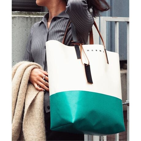 MARNI / マルニ】TRIBECA SHOPPING BAG PVC | 417 エディフィス(417 