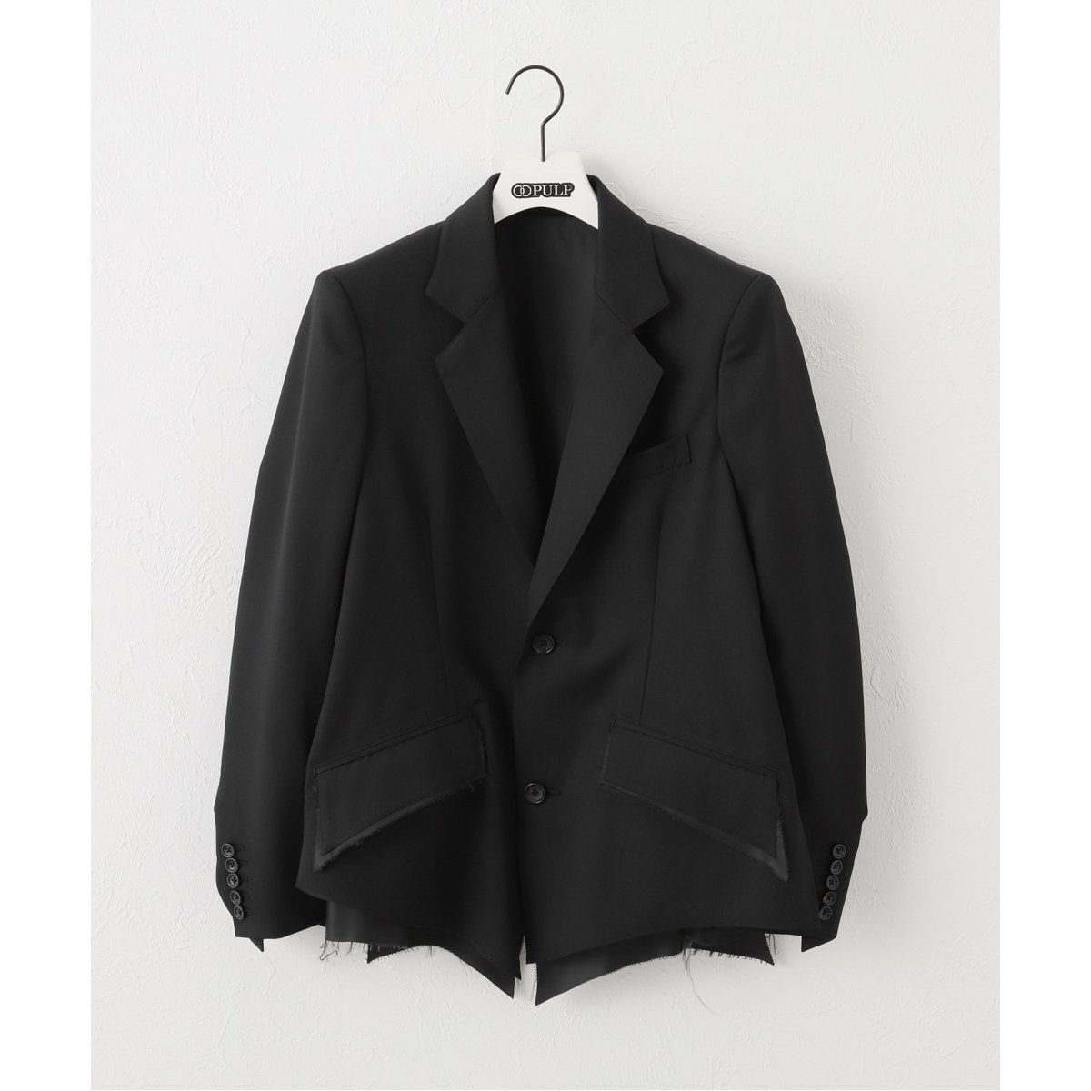 SULVAM / サルバム】2 BUTTON ASYMMETRY JACKET | 417 エディフィス