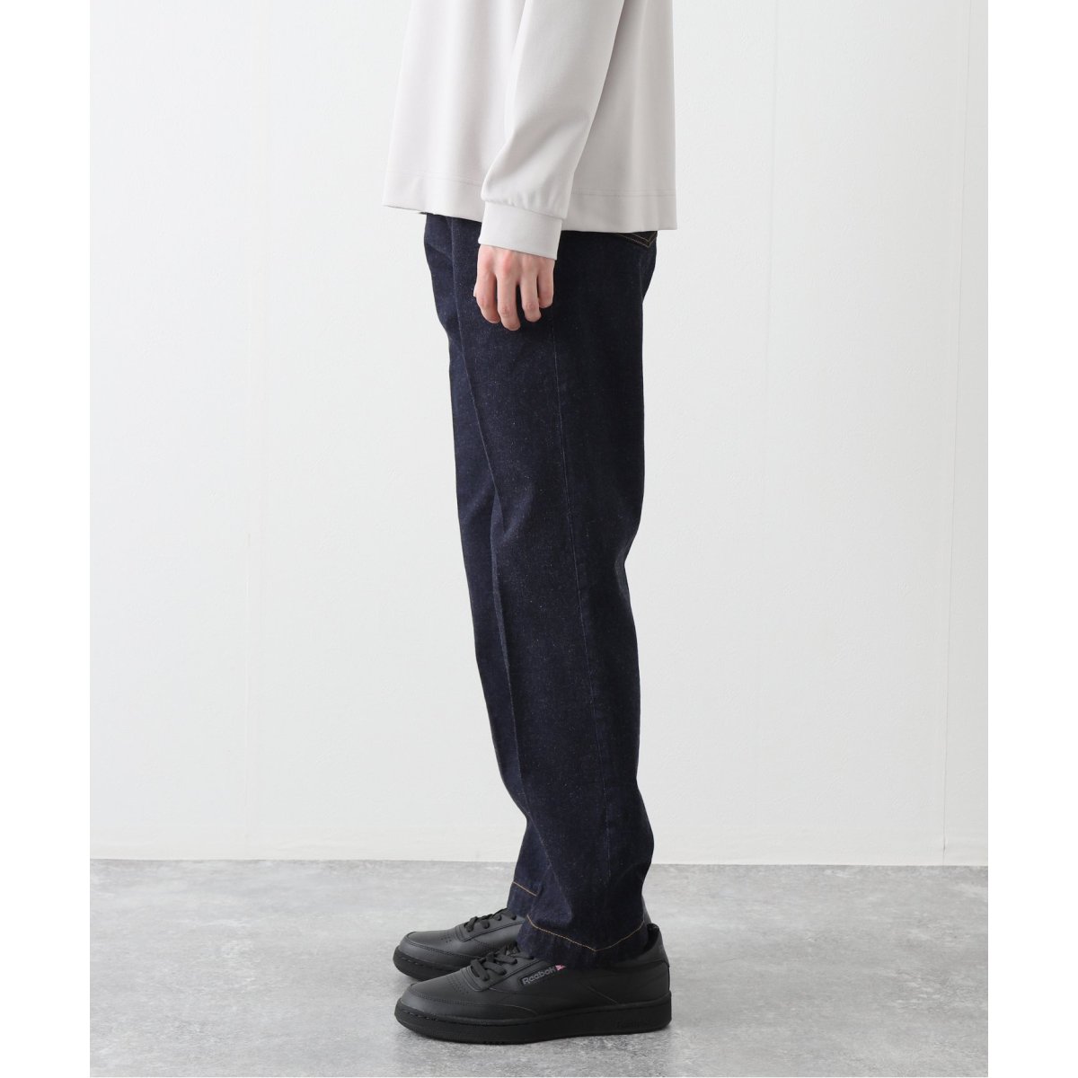 MATSUFUJI / マツフジ】DENIM SLIM STRAIGHT TROUSERS | 417