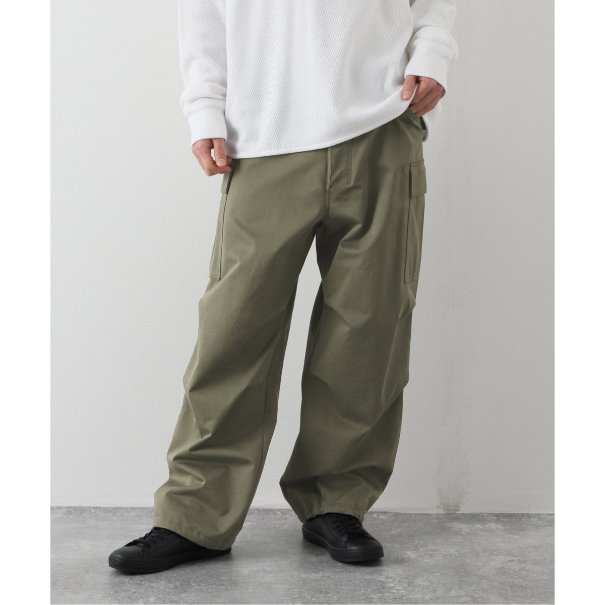 WARDER / ワーダー】RUBBED FINX DRILL M51 TROUSERS | 417