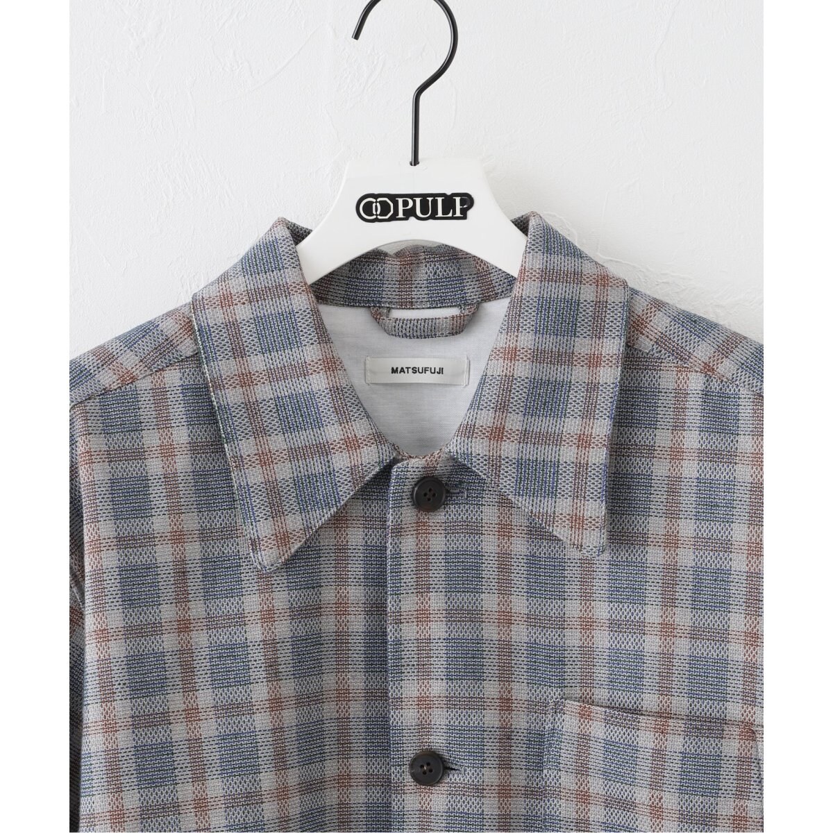 MATSUFUJI / マツフジ】MULTI CHECK SHORT SLEEVE SHIRT | 417 エディフィス(417 EDIFICE) |  マルイウェブチャネル