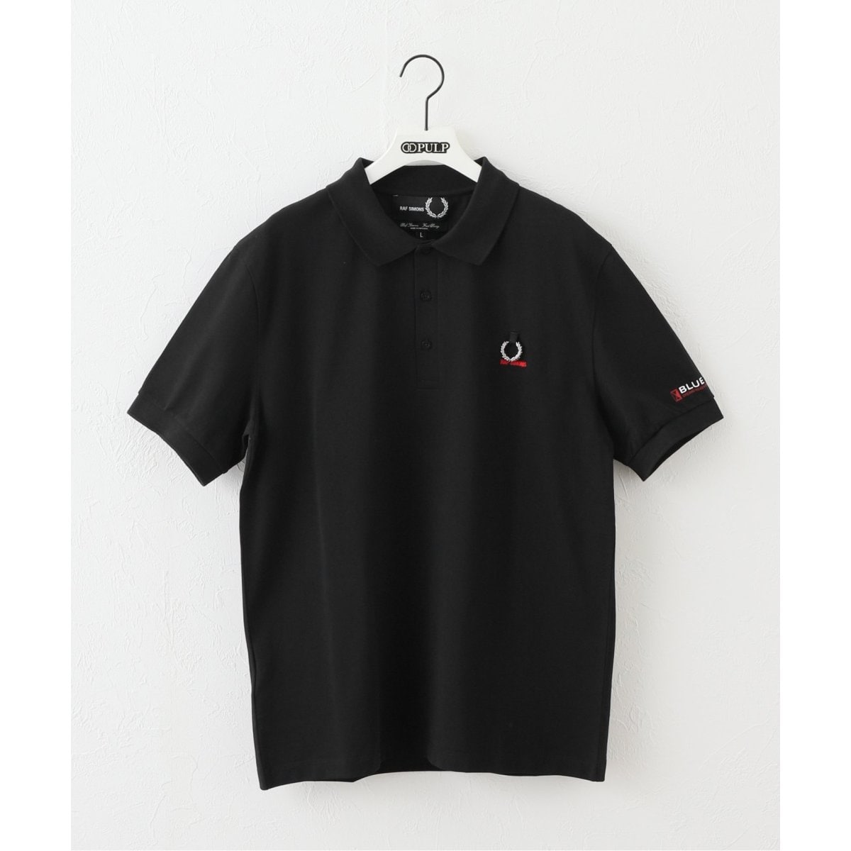 RAFSIMONS × FREDPERRY】PRINTED SLEEVE ポロシャツ | 417