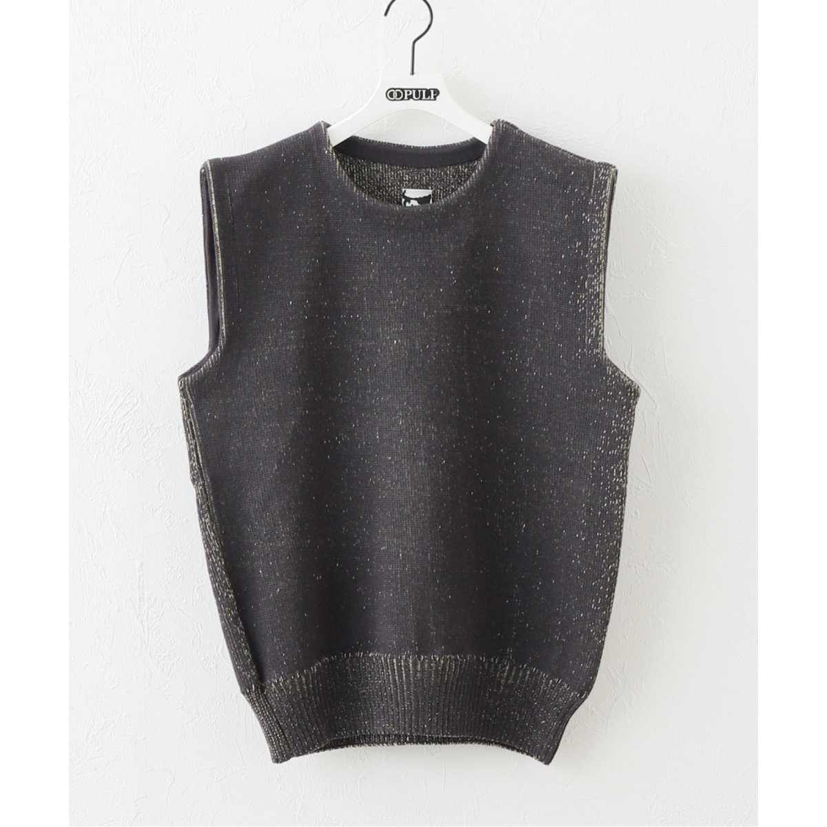 GR10K / ジーアールテンケー】AIMLESS COMPACT KNIT VEST | 417