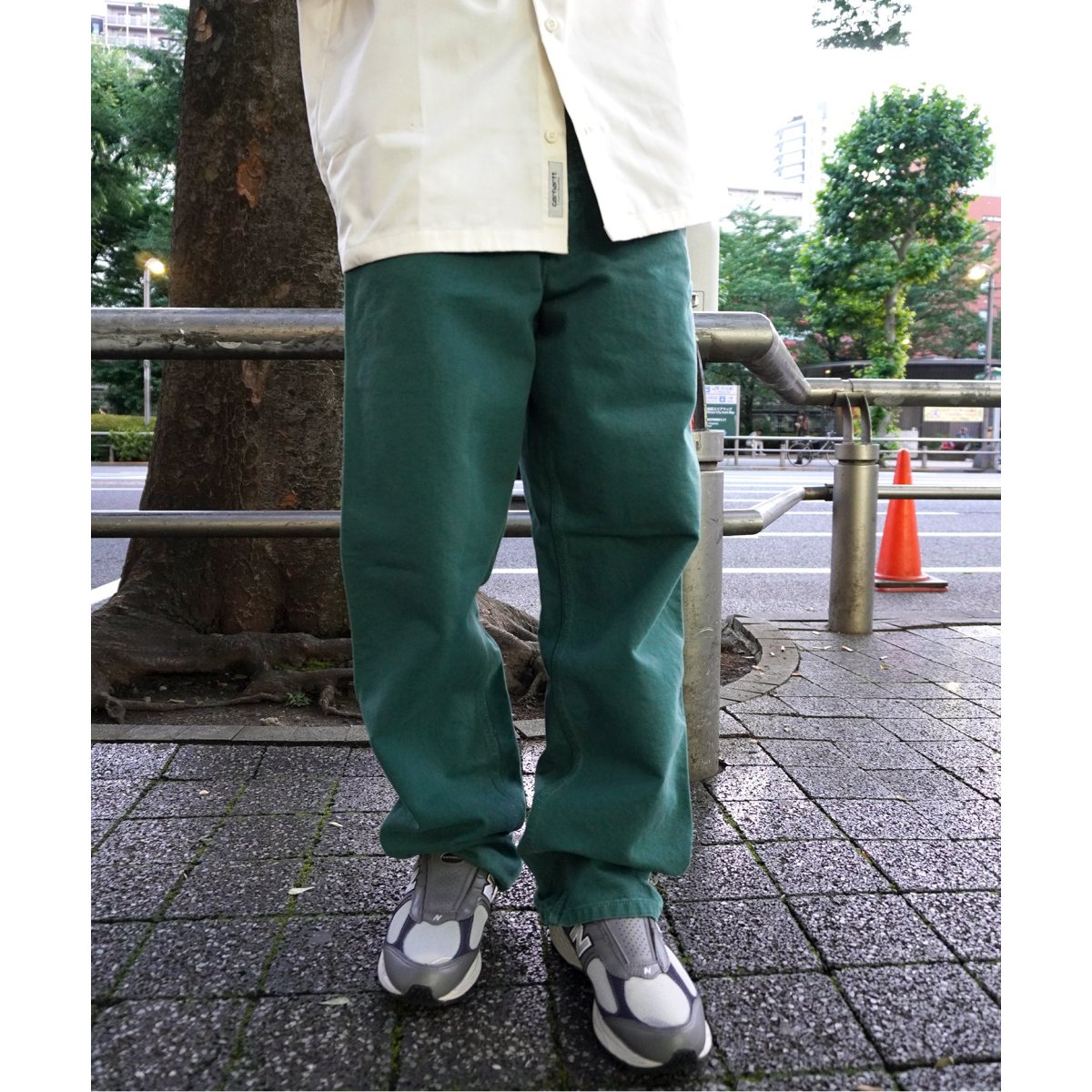 パンツ　L loose tapered wide PT / ルーズテーパードワイドパンツ（remer