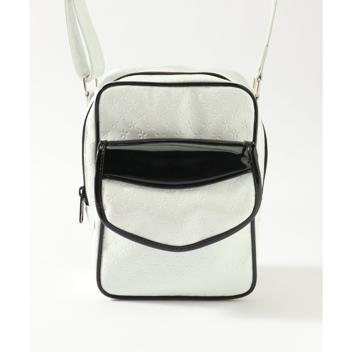 DAIRIKU / ダイリク】Star Embossing Enamel Bag A-6 | 417