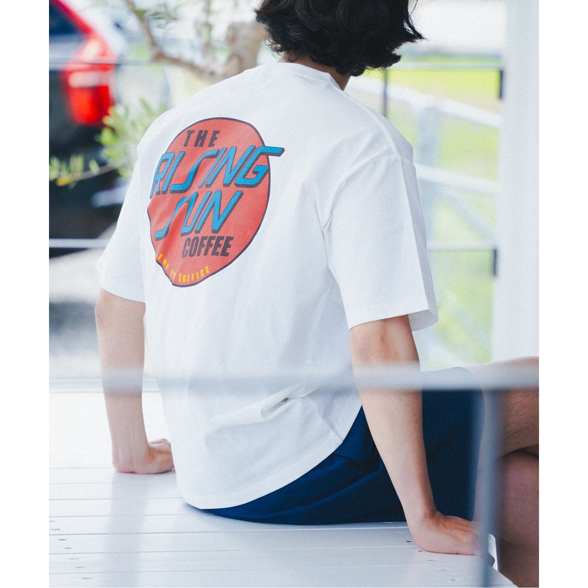 The RisingSun Coffee/ライジングサンコーヒー】別注 プリント Tシャツ