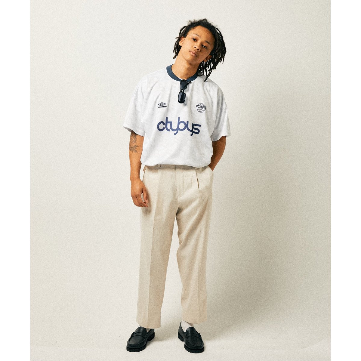 UMBRO ×CITY BOYS FC】417別注 game shirt / ゲームシャツ | 417