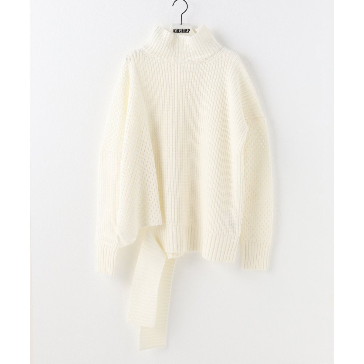 SULVAM / サルバム】MESH ASYMMETRY KNIT | 417 エディフィス(417 EDIFICE) | マルイウェブチャネル