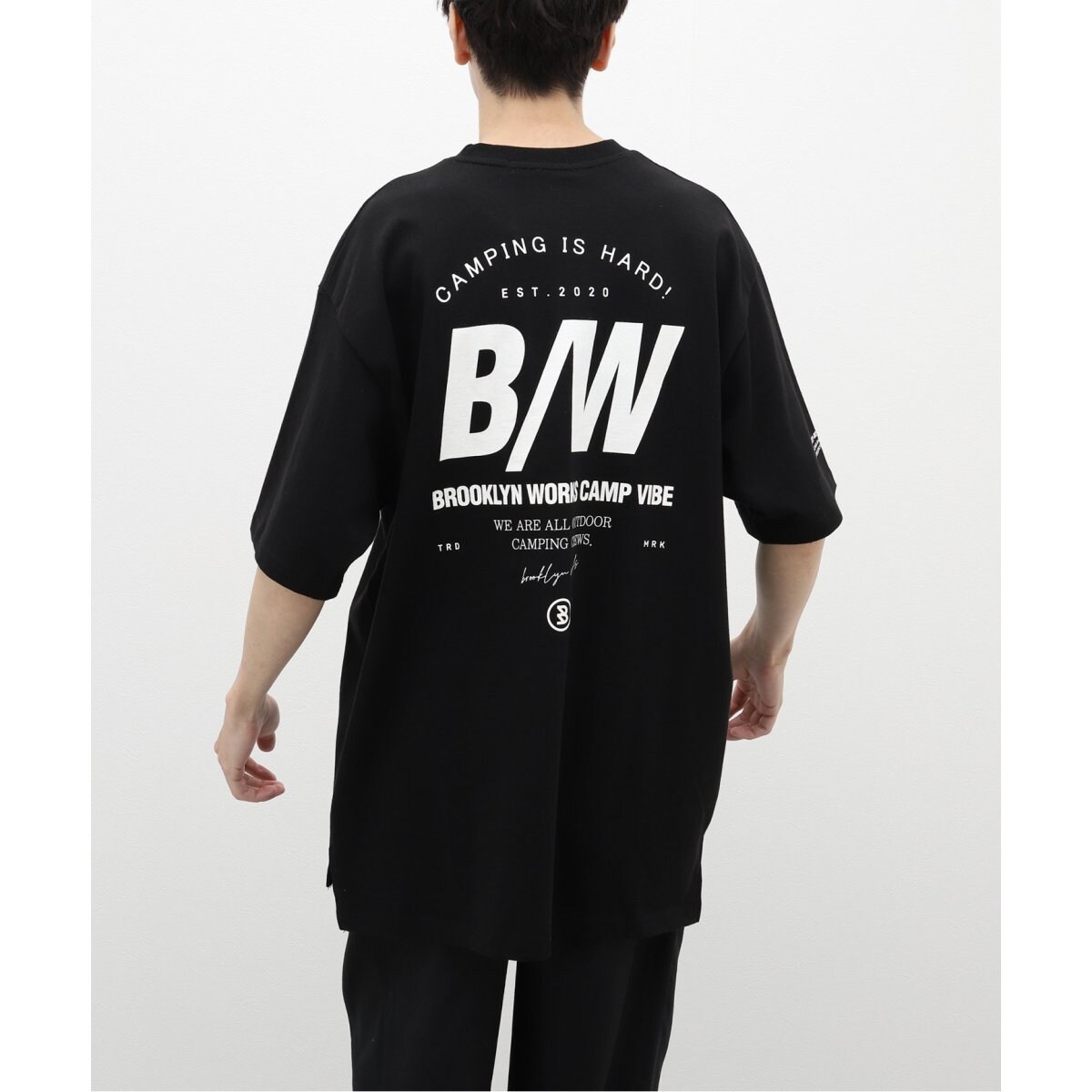 トップス BASICKS LS 90'S VIBES FOOTBALL T-SHIRT BASICKS / BS LS