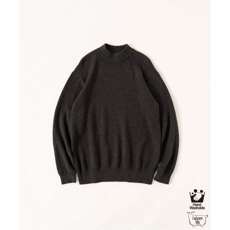 コットンカシミヤ モックネックニット | 417 エディフィス(417 EDIFICE 