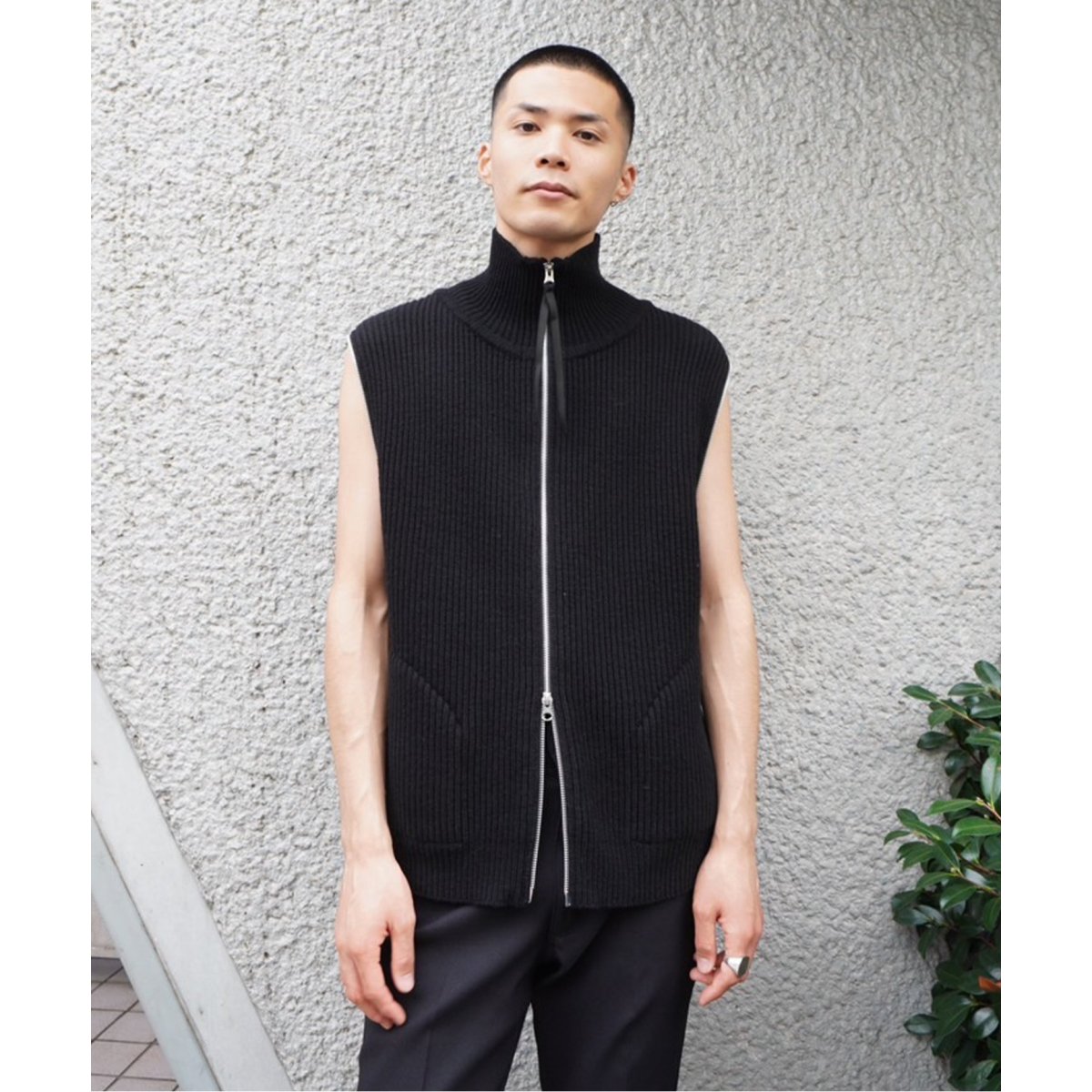 JIEDA / ジエダ】2WAY ZIP UP KNIT | 417 エディフィス(417 EDIFICE