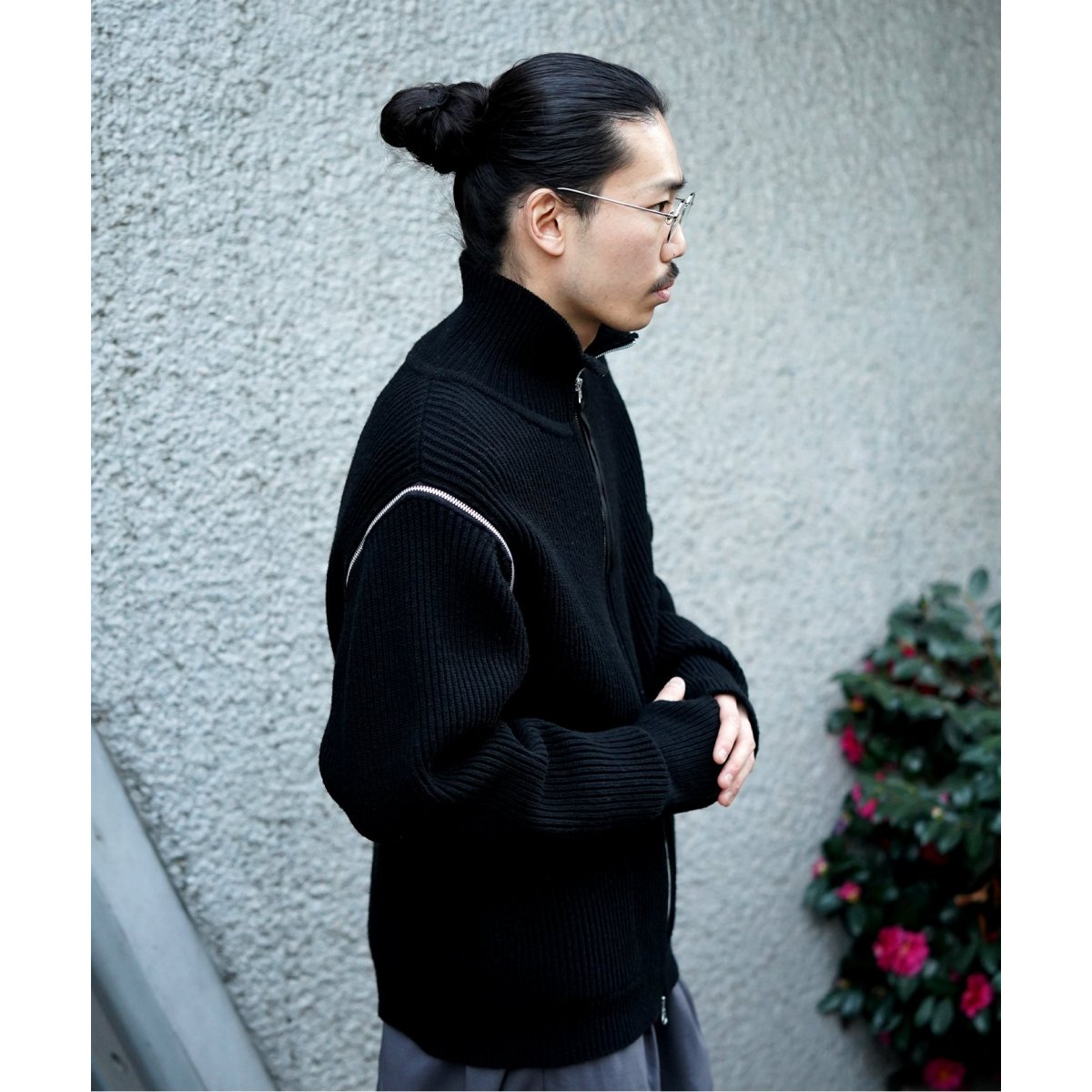 JIEDA / ジエダ】2WAY ZIP UP KNIT | 417 エディフィス(417 EDIFICE