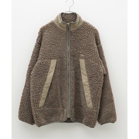 INNAT / インアット】 BOA FLEECE TRACK JACKET / ボアフリース | 417 