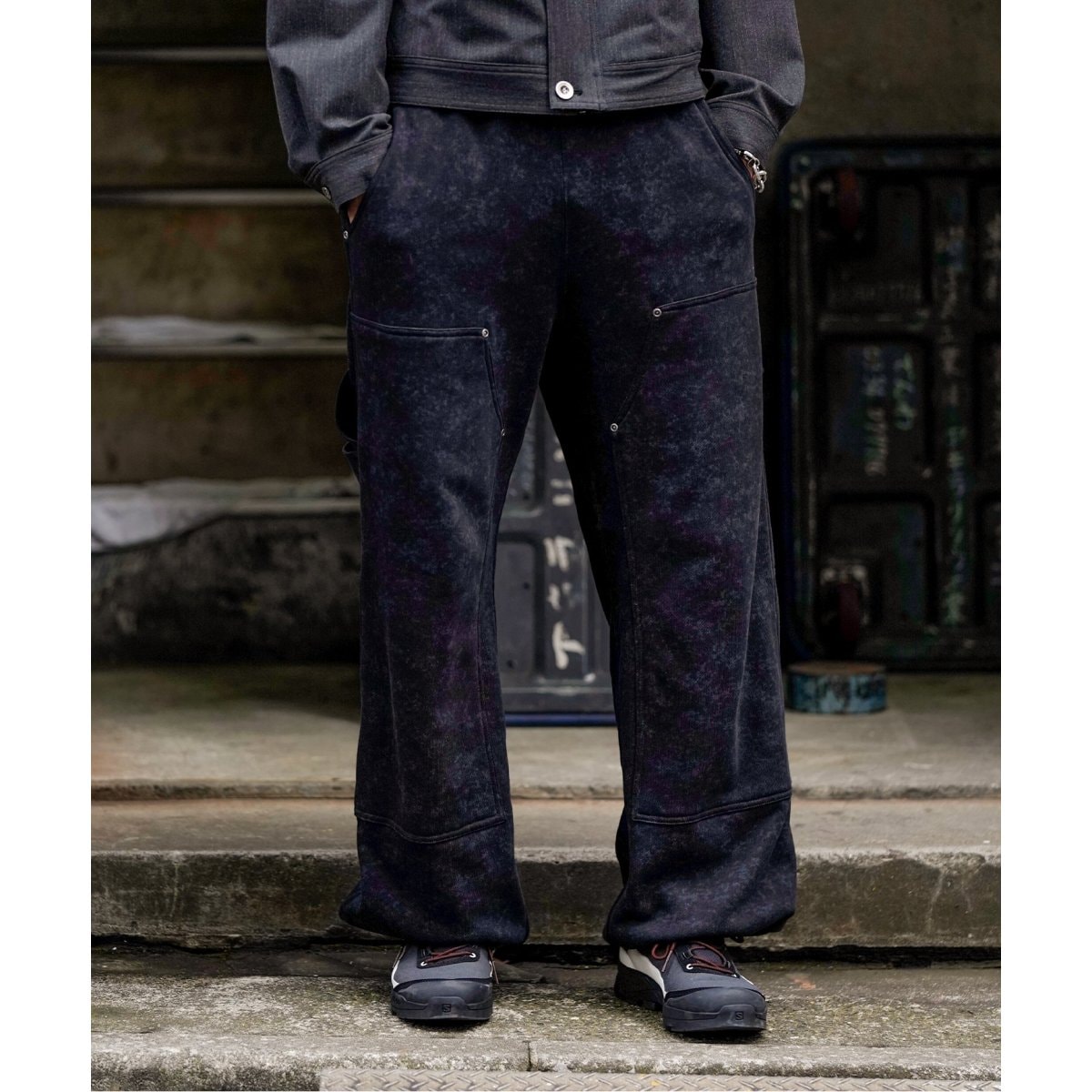 PARANOID / パラノイド】PULP 別注 DOUBLE KNEE SWEAT PANTS | 417