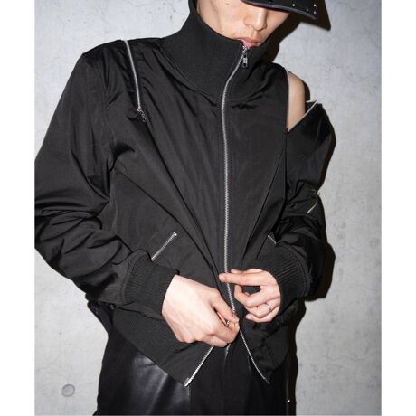 SHERMER / シャーマー】5ZIP FLIGHT JACKET | 417 エディフィス(417 