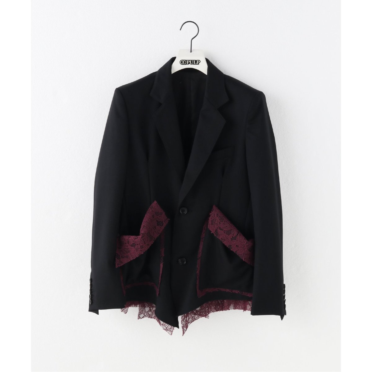 【超美品】Sulvam ギャバジンレースロングコート 超美品】Sulvam ギャバジンレースロングコート 超美品】Sulvam