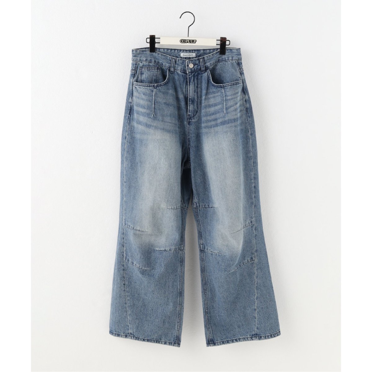 パンツ blurhms 12oz Selvage Denim Long Belted 12oz Selvage Denim Long Belted Pants(BLEACH) (BHS22S009-2