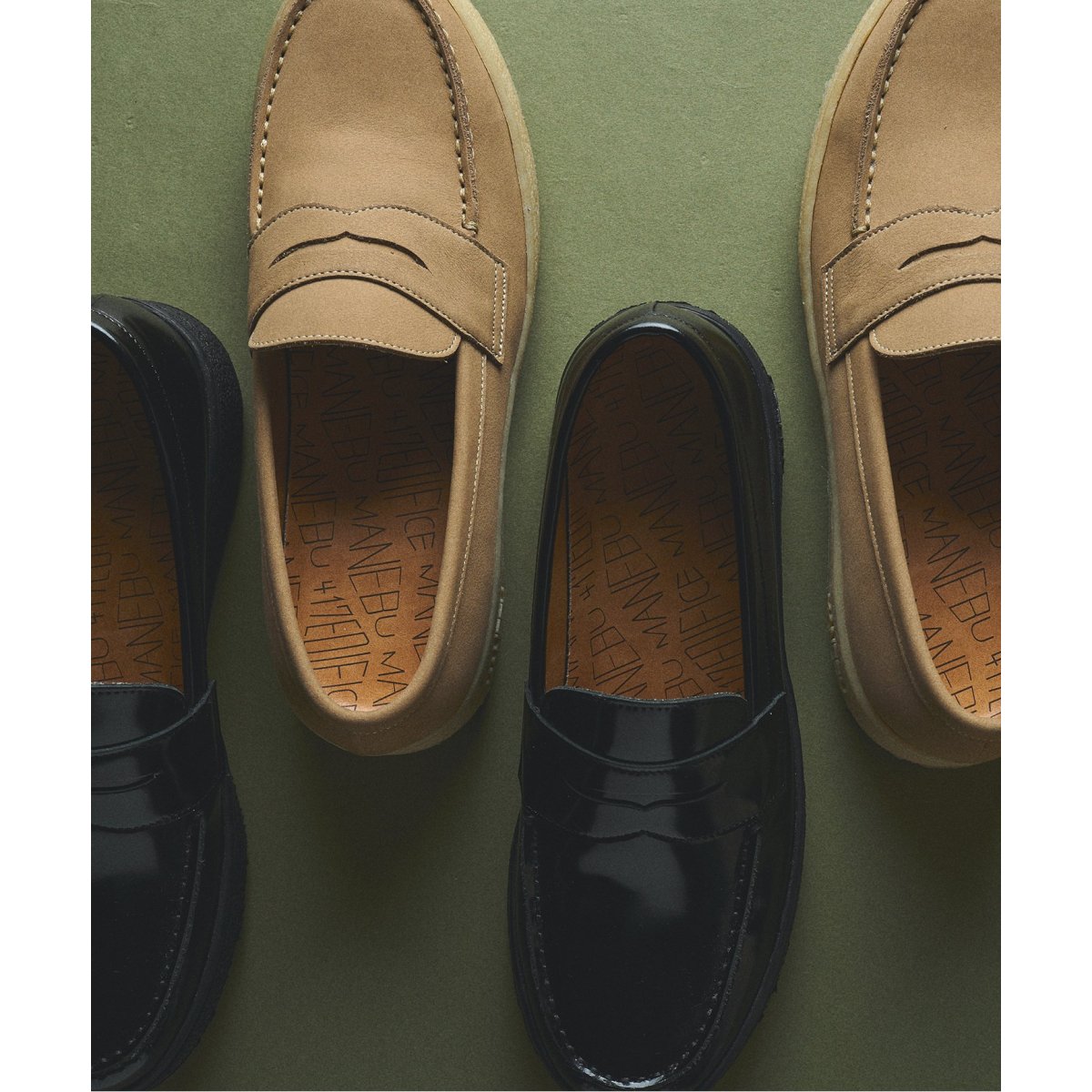 【値下げ新品未使用】マネブ MANEBU 417別注 HIHIN PANSOLE MANEBU / マネブ 417別注 VOVO PANSOLE | 417 エディフィス(417