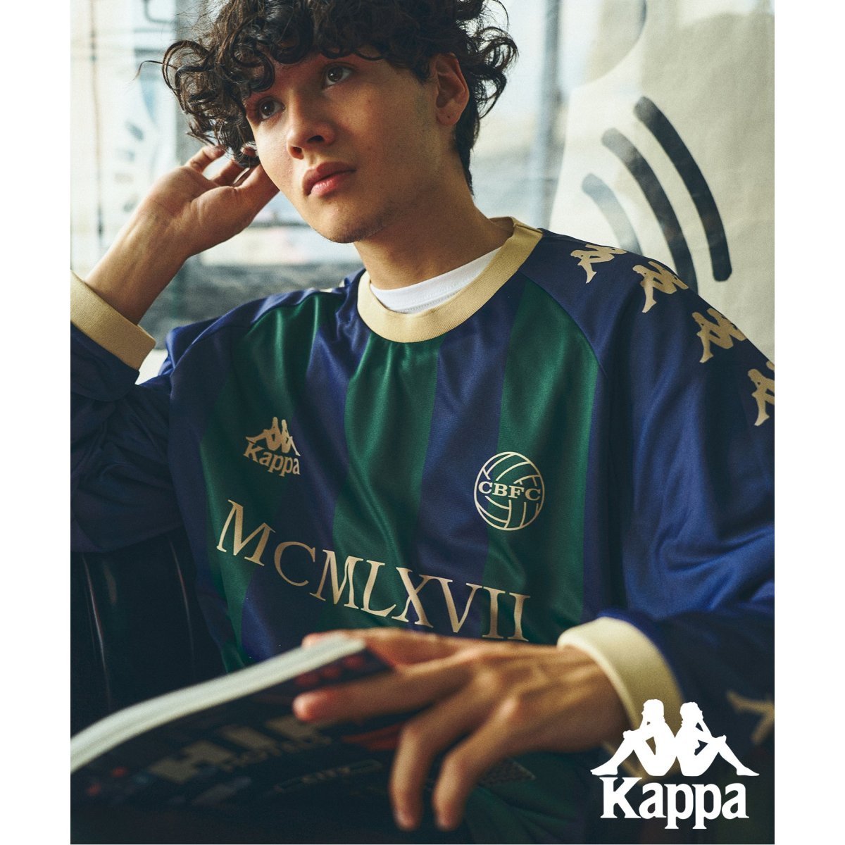 KAPPA×CITY BOYS FC サッカーシャツ XL 緑/青 ストライプ KAPPA×CITY BOYS FC サッカーシャツ XL 緑/青 ストライプ - メルカリ