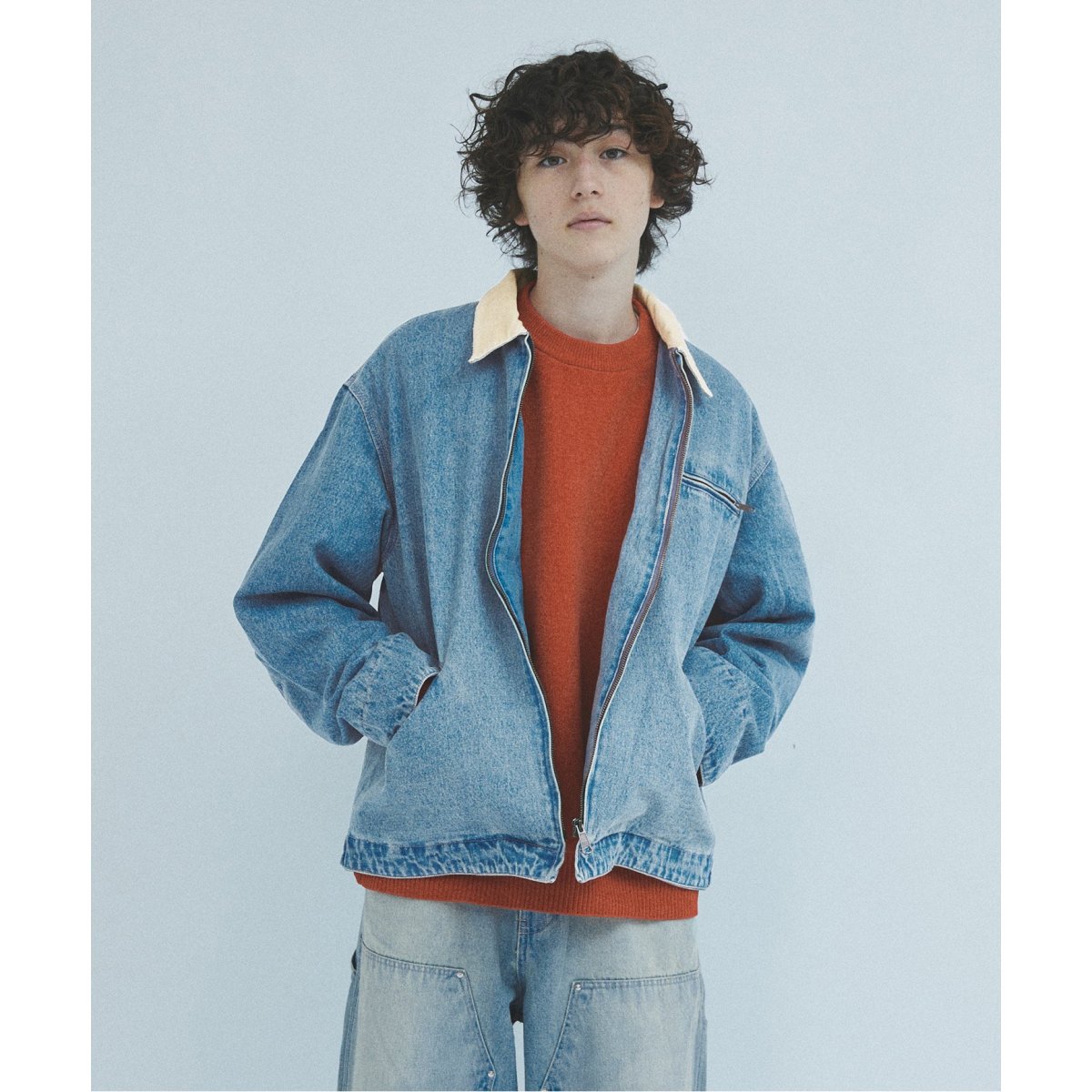 最終値下げ　未使用　efu 　エフ　ワイドデニムジャケット　トゥデイフル DENIM D ジャケット | 417 エディフィス(417 EDIFICE) | マルイウェブ