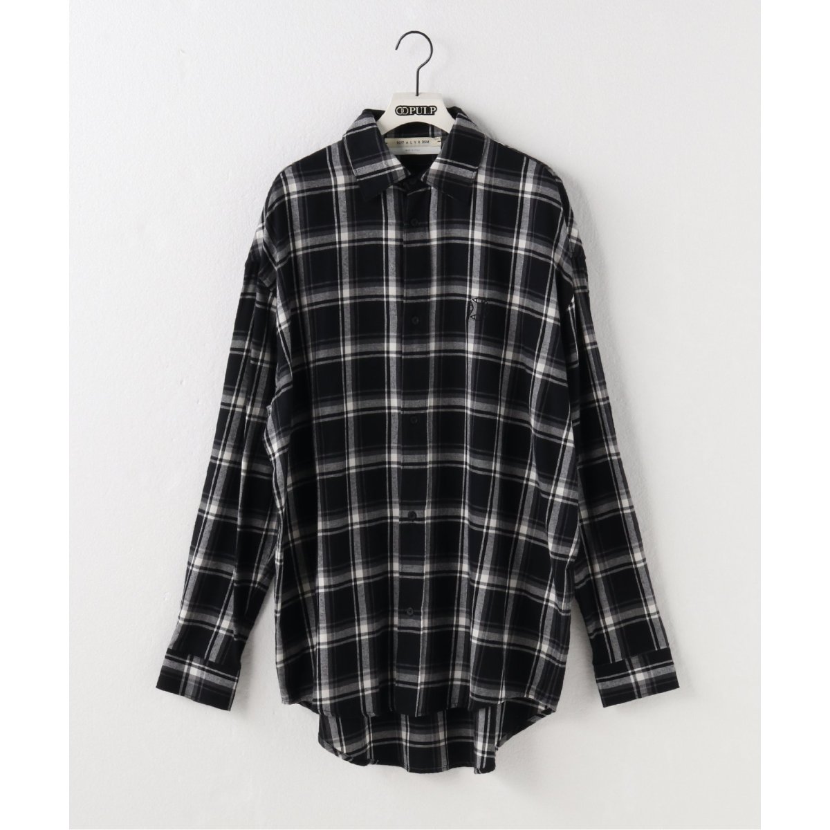 1017 ALYX 9SM / 017 アリクス 9SM】MONOGRAM PLAID L/S S | 417 1017 ALYX 9SM / 017 アリクス 9SM】MONOGRAM PLAID L/S S | 417