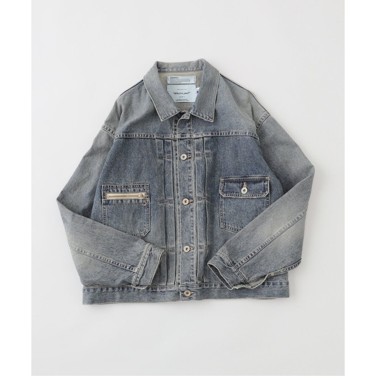 DAIRIKU / ダイリク 2pkt Vintage Denim Jacket D-2 | 417