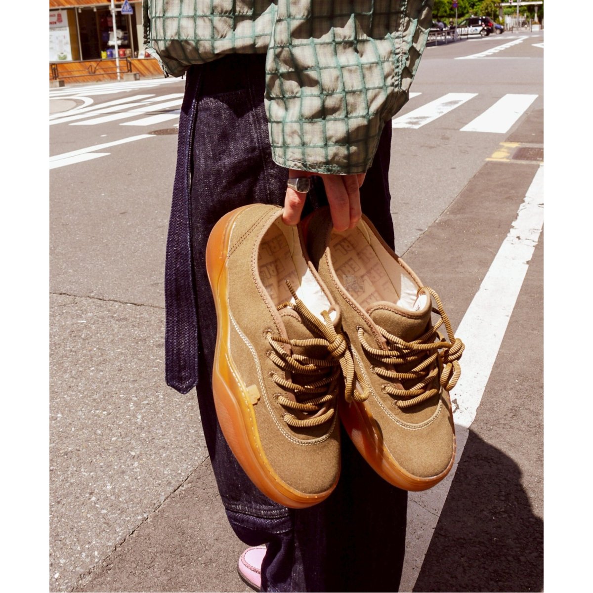 ERL / イーアールエル UNISEX CAMINO LOW SKATE SNEAKERS / E | 417