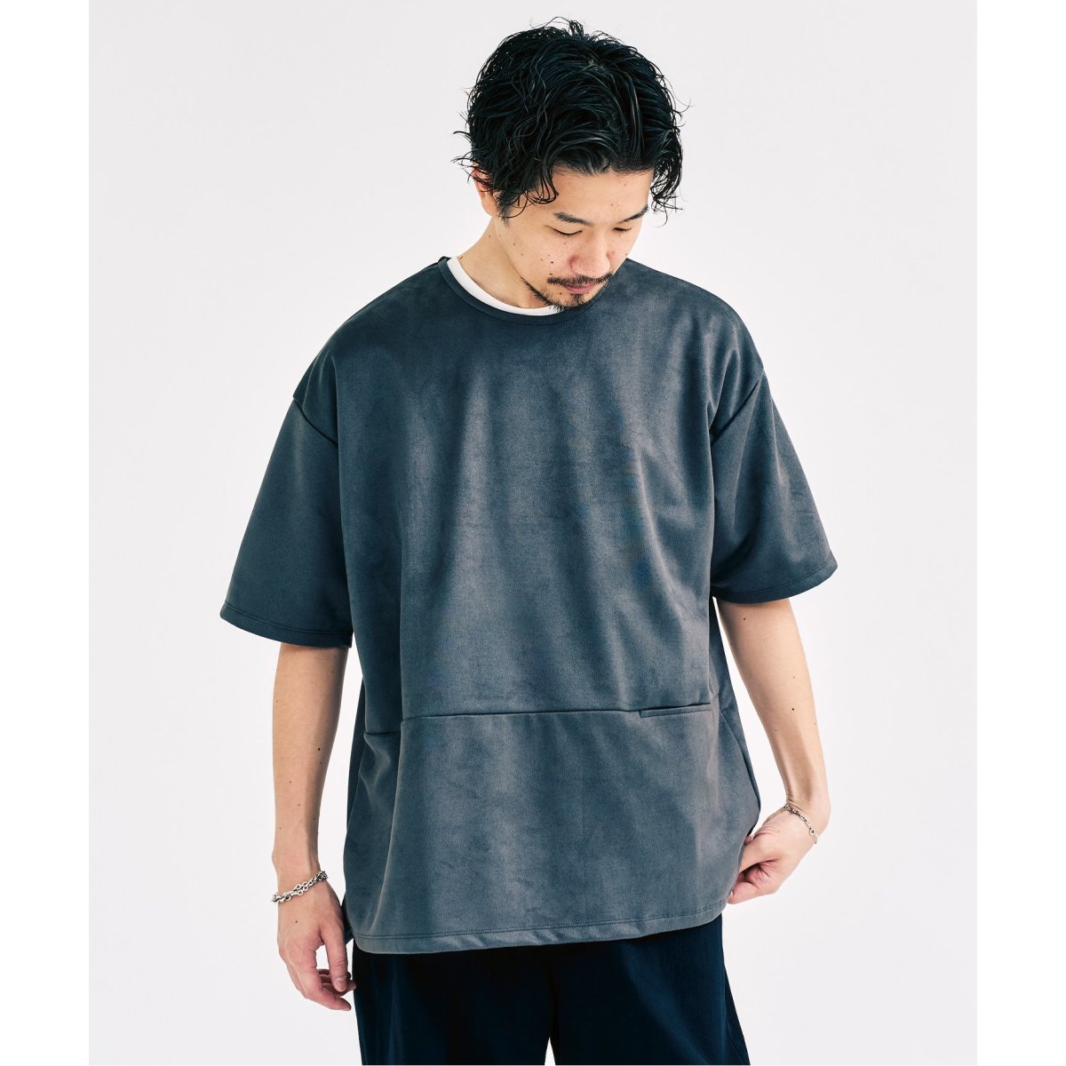 【極美品✨】417EDIFICE ウォッシャブル イージースーツ L ネイビー 極美品✨】417EDIFICE ウォッシャブル イージースーツ L ネイビー