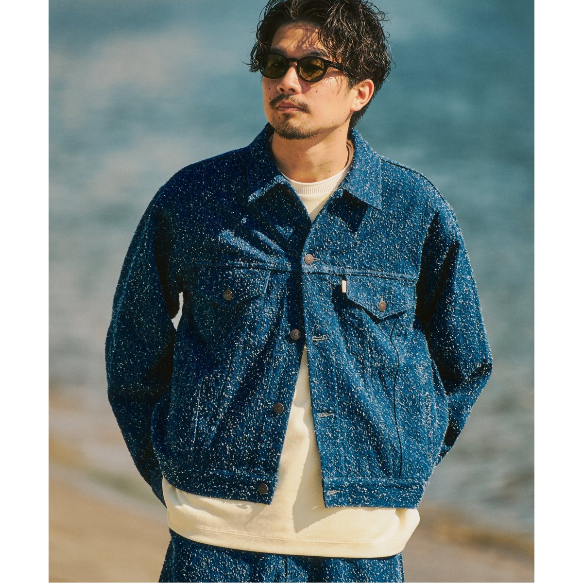 EDIFICE セルビッチ トラッカージャケット Mサイズ