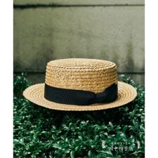 田中帽子店 417別注 オニムギ カンカン帽
