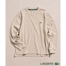 【LACOSTE / ラコステ】 別注 ワッフルL/S カットソー