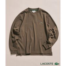 【LACOSTE / ラコステ】 別注 ワッフルL/S カットソー