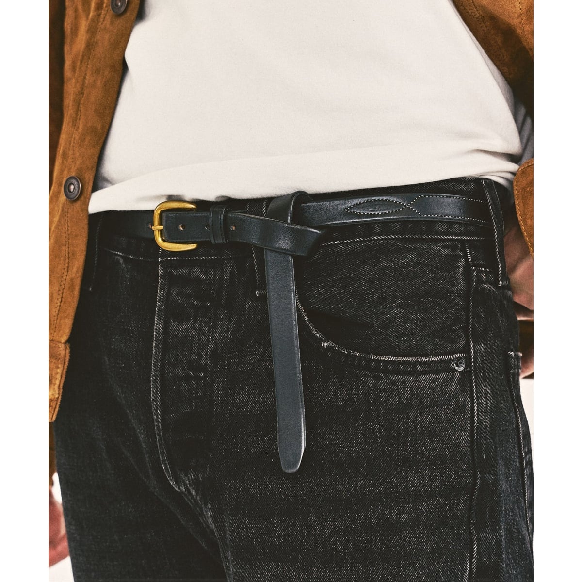 超美品【BEORMA / ベオーマ】22mm DOUBLE LOOP BELT BEORMA（ベオーマ）BRIDLE LEATHER 22mm DOUBLE LOOP BELT