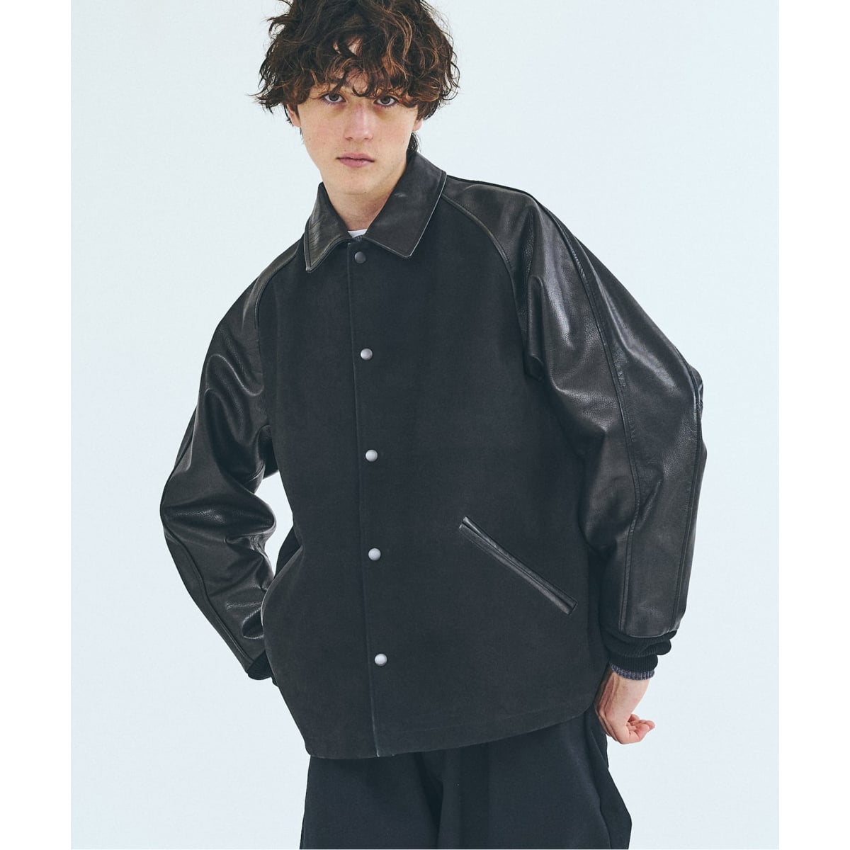 ※12/30で出品〆※7ORDER Lucky's Club ブルゾン受注限定品 追加予約》【SKOOKUM / スクーカム】417別注 Leather AWARDブルゾン