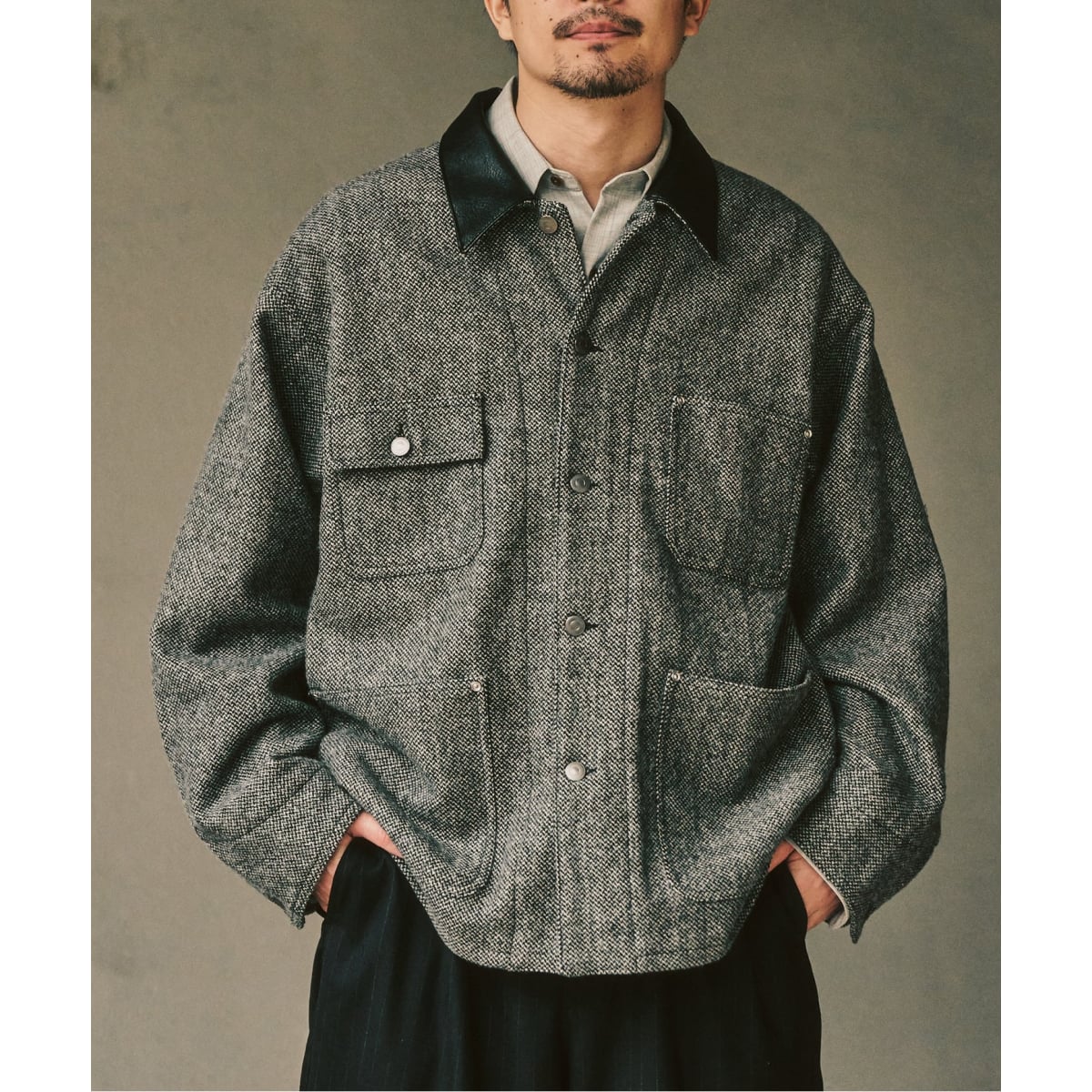 ウールツイード カバーオール | 417 エディフィス(417 EDIFICE