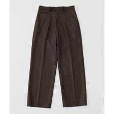 MATSUFUJI / マツフジ FLANNEL WOOL WIDE TROUSERS