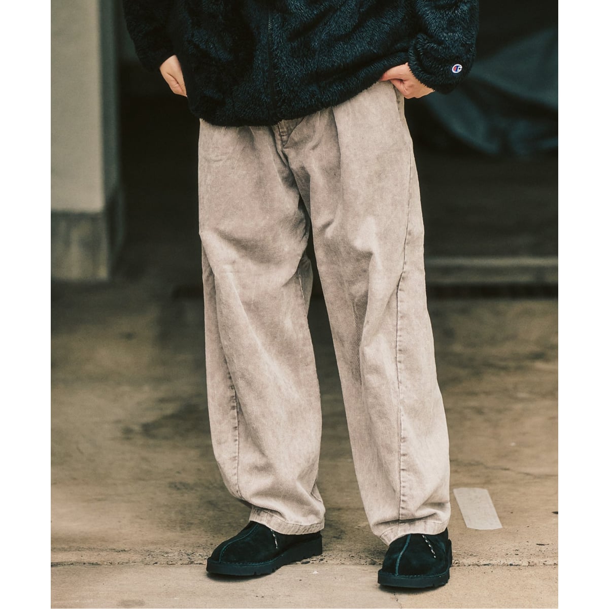 ハイツイスト ツイル 2P ワイド パンツ | モンキータイム(monkey time