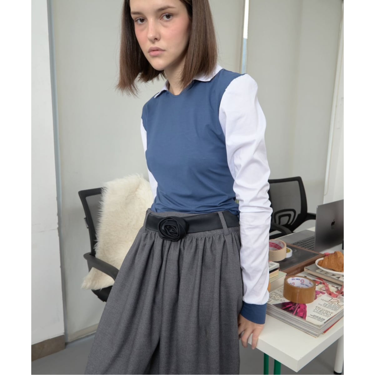 【美品】needles ニードルス Sleeveless Tee XSサイズ NEEDLES(ニードルズ) SLEEVELESS TEE - C／PE BRIGHT JERSEY