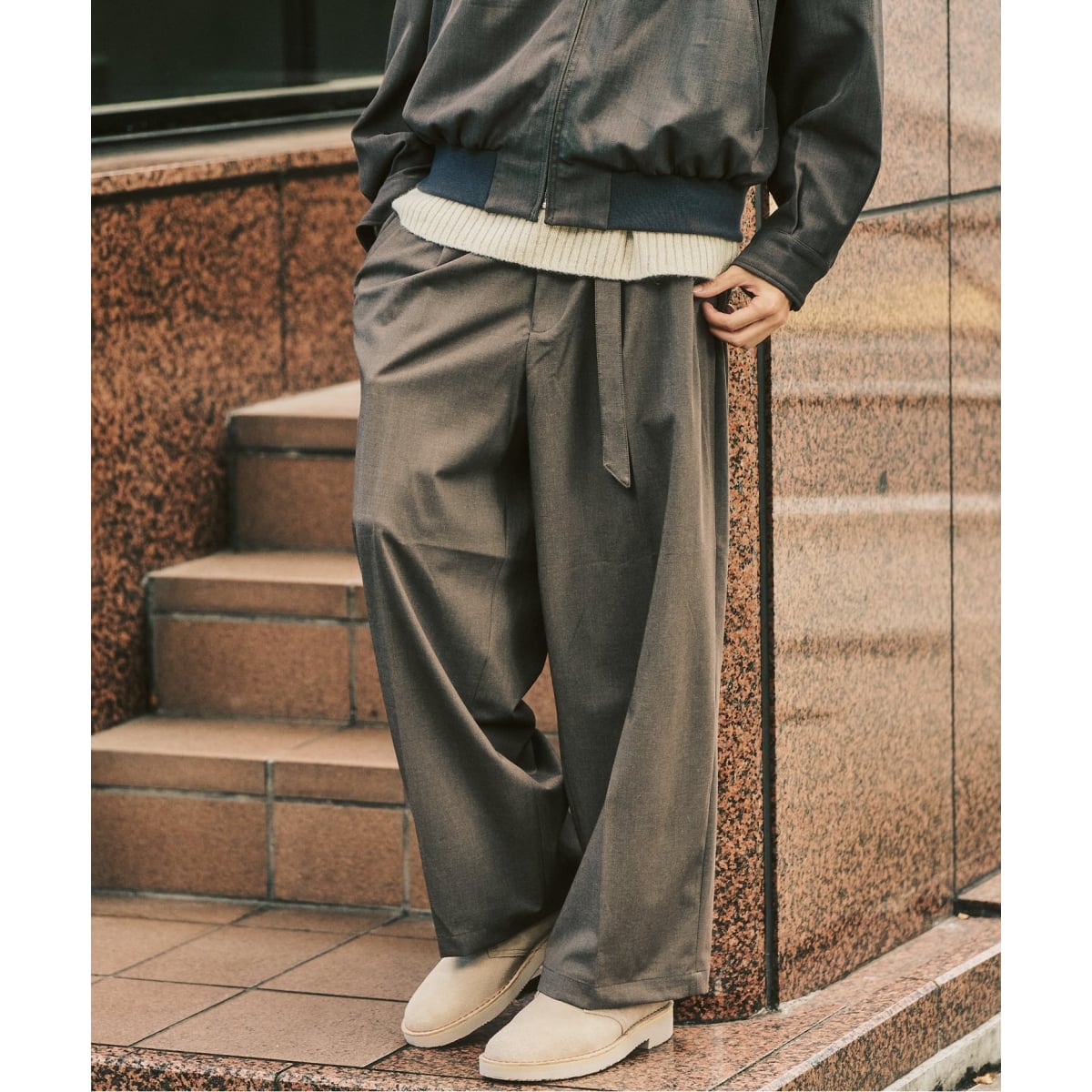 【JOURNAL STANDARD】綿麻ベルテッド キャノンベイカーパンツ 綿麻ベルテッド キャノンベイカーパンツ | ジャーナル