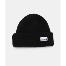 GANNI / ガニー Structured Rib Beanie