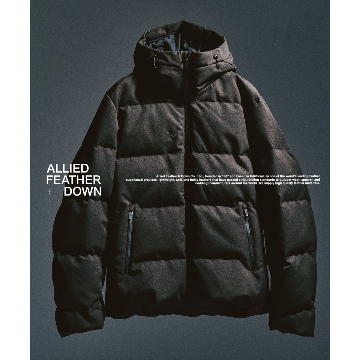 即決 EDIFICE リアルファー ダウン ジャケット 黒 38 エディフィス ブラック リアルファー付 ボリューム ダウンジャケット chw23a092-ファッション