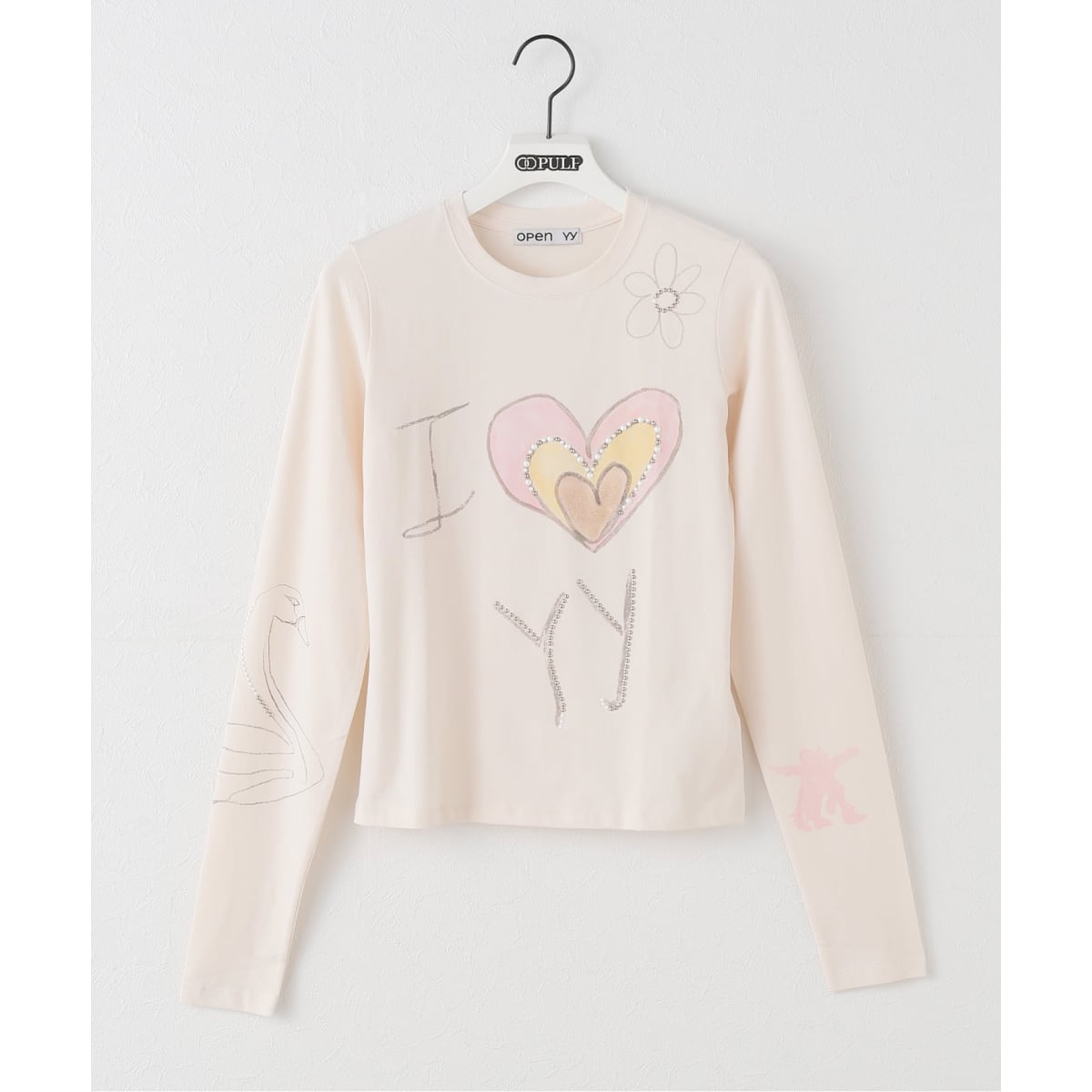 Geek Office / ギークオフィス】OPEN YY Knitted BEADED I LO | 417