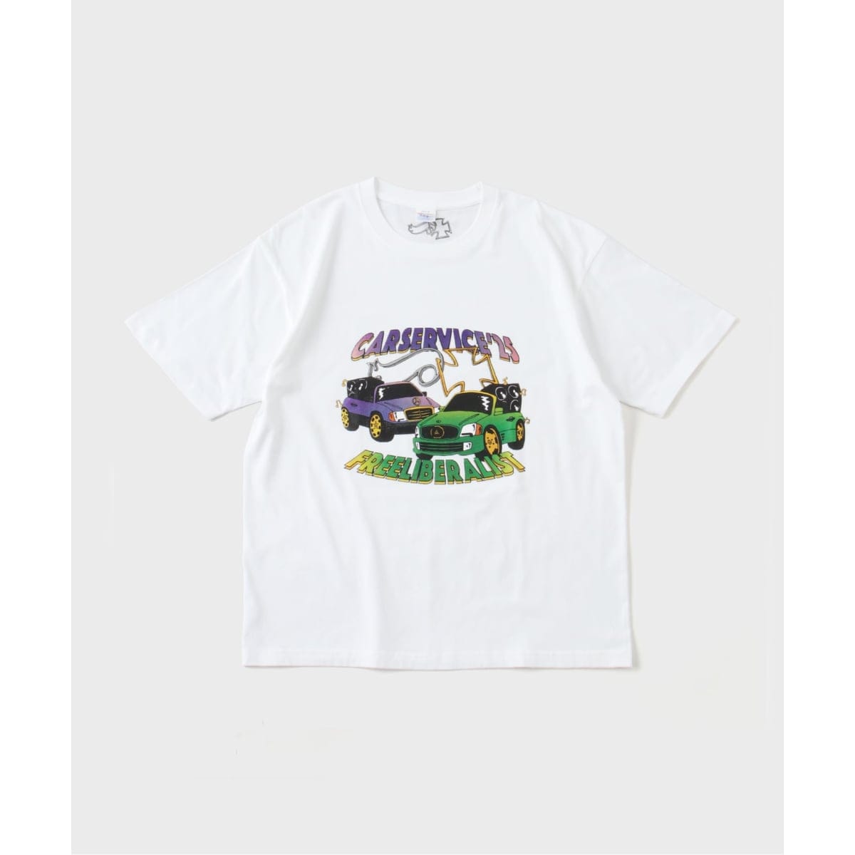 carservise ryde romance Tシャツ VALLAD × CARSERVICE】 RYDE ROMANCE TEE | 417 エディフィス