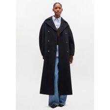 GANNI / ガニー Peacoat Wool Long Coat