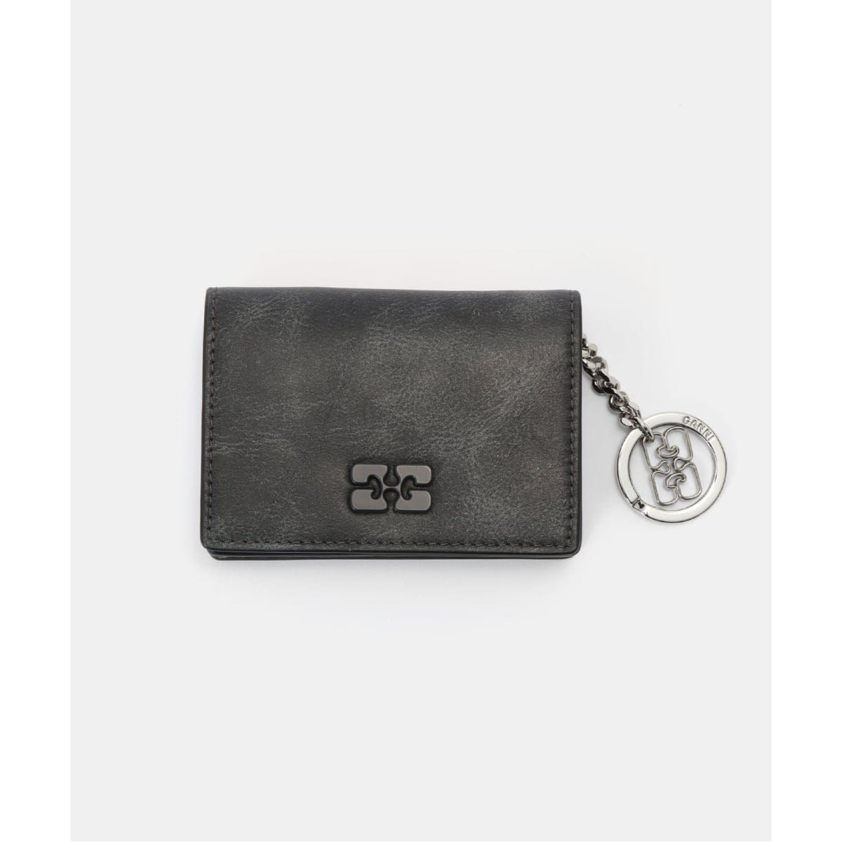 GANNI/ガニー Ganni Bou Card Holder With Flap An | ユー バイ