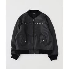 417 エディフィス(417 EDIFICE)のAFB / エーエフビー STUDDED BOMBER JACKET