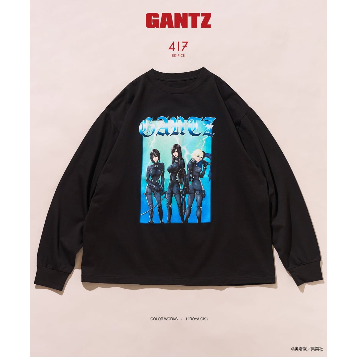 GANTZ / ガンツ 417別注 COLORWORKS L/S Tシャツ | 417 エディフィス