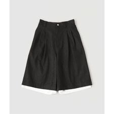 SULVAM / サルバム デニムイージーハーフパンツ