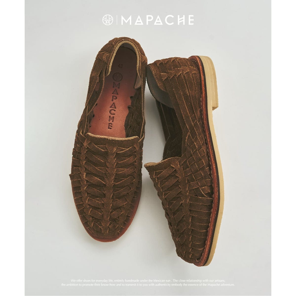 [�}���C]MAPACHE / �}�p�V�F BUENAVISTA / �u�G�i�r�X�^ SUEDE/417 �G�f�B�t�B�X�i417 EDIFICE�j �u���E��